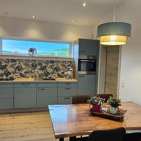 Ferienhaus Gartenbungalow Rhönherz Hilders
